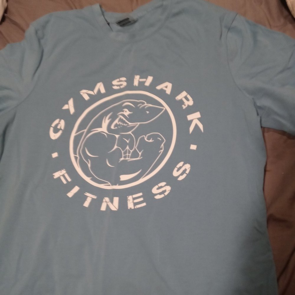 Men's Gymshark Blue  Shirt Size M